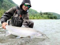 Ethan on the Copper River with a Wild Skeena River Steelhead ...