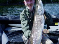 Ken with another Nipigon Northern Pike on The Fly ...