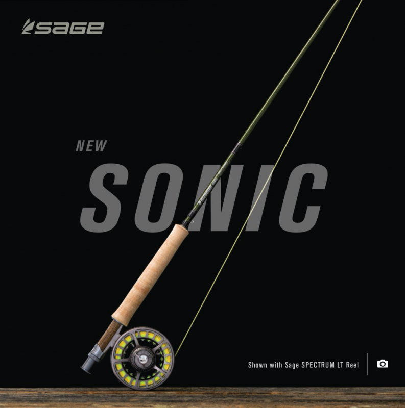 Sage Sonic Fly Rod  Sage Fly Fish – Fly and Field Outfitters