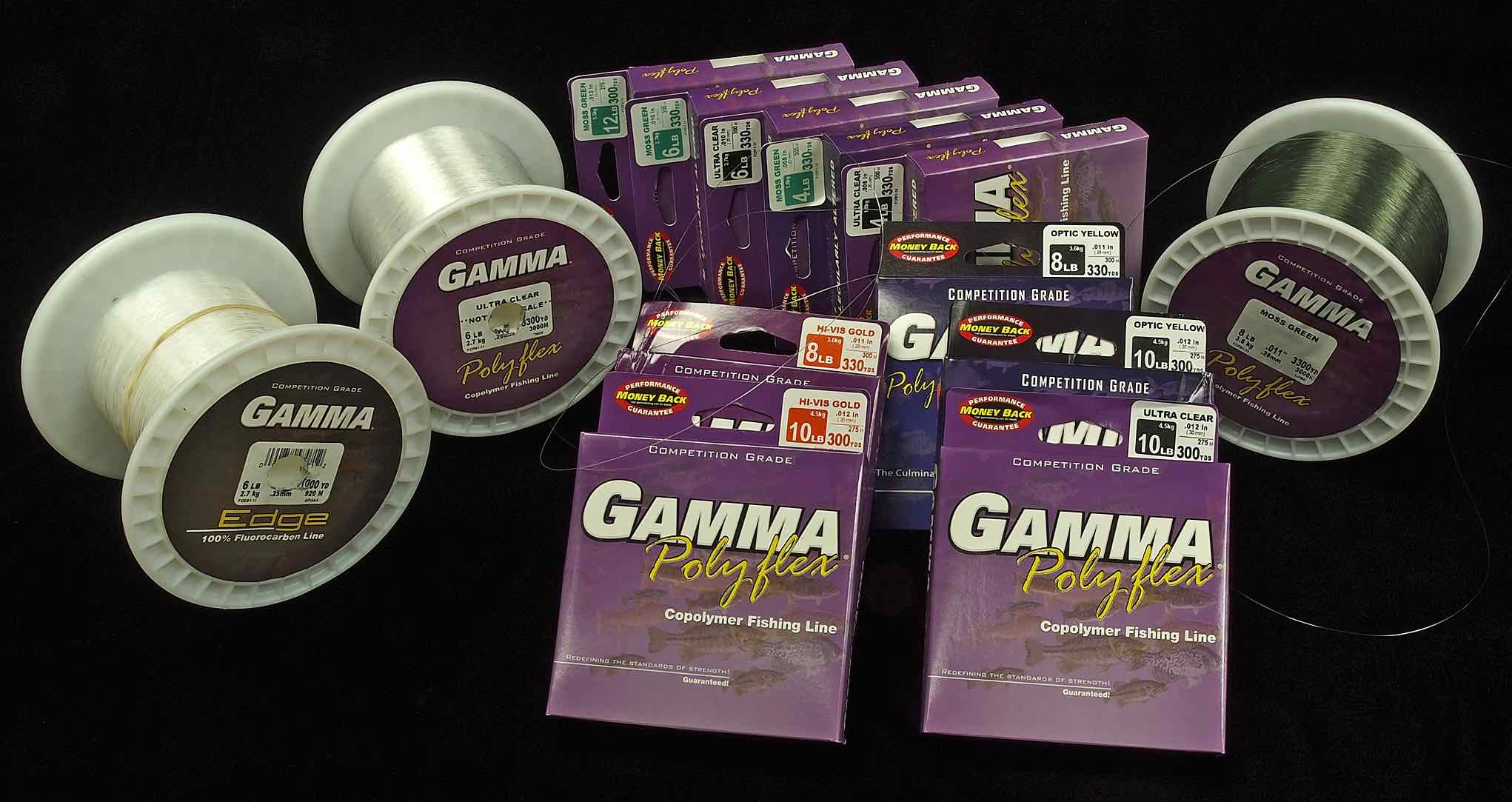 GAMMA Copolymer Fishing Line, Tippet Material & Tapered Leaders