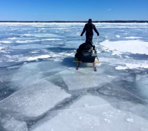 Ice Fishing ... I wonder why no one else is out here?