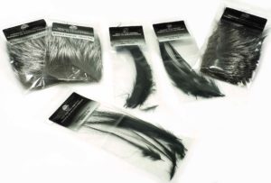 MFC - Montana Fly Company Premium Tying Material - Silver Fox & Spey Feathers.