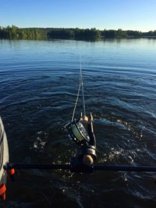 Fly Fishing Mountsberg Conservation Area From a Outcast Ponton.