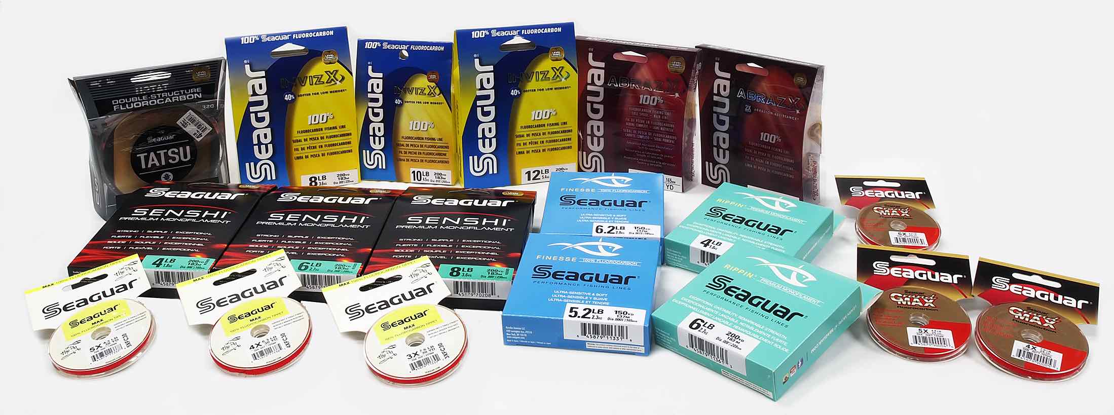 Seaguar Monofilament, Fluorocarbon, Tapered Leaders and Tippets – The First  Cast – Hook, Line and Sinker's Fly Fishing Shop