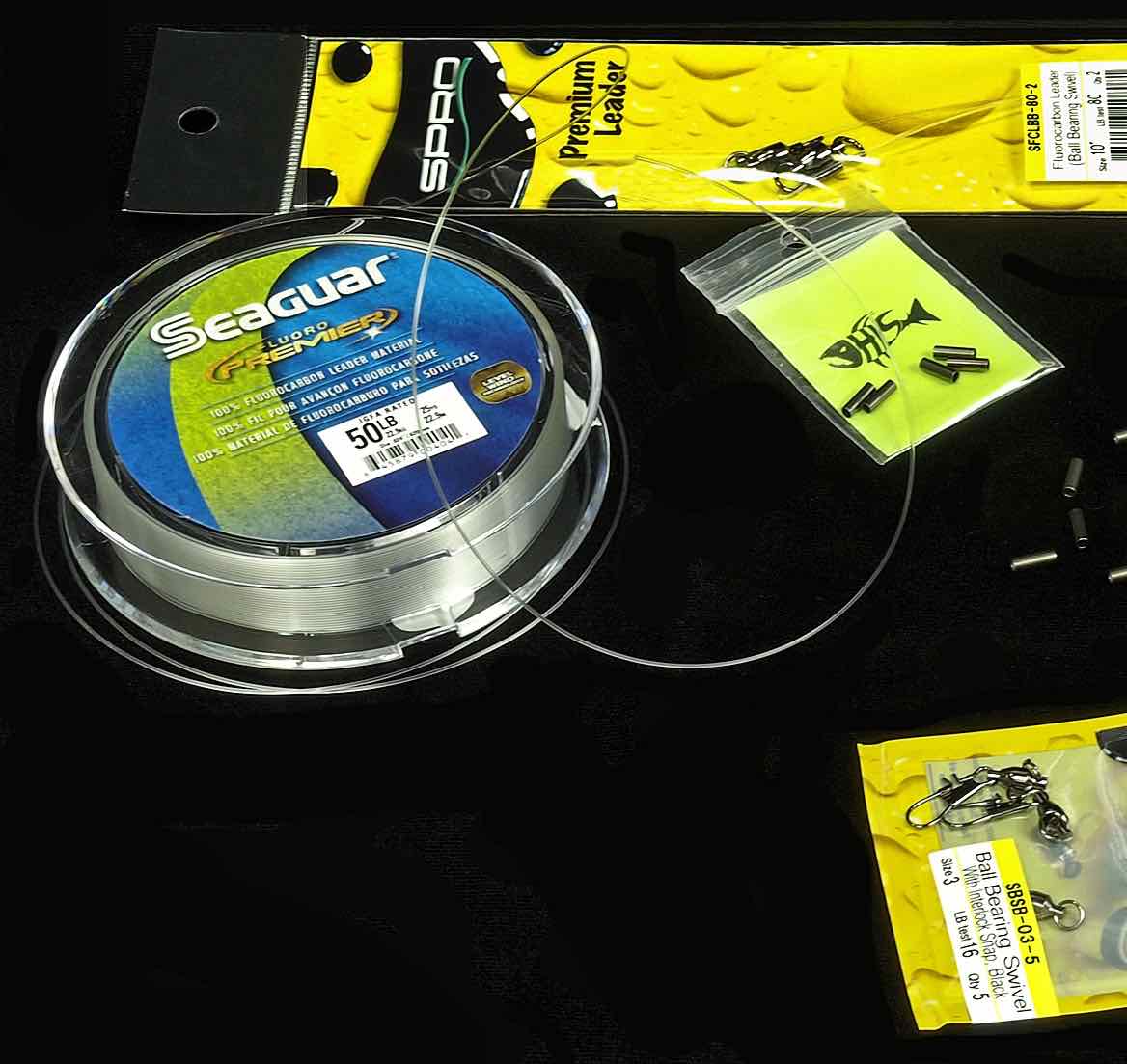 Seaguar Monofilament, Fluorocarbon, Tapered Leaders and Tippets