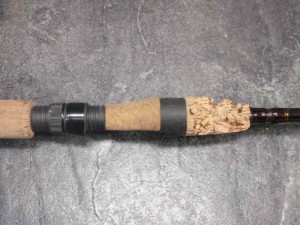 Rod Repairs - Mouse Damage Before Repairs