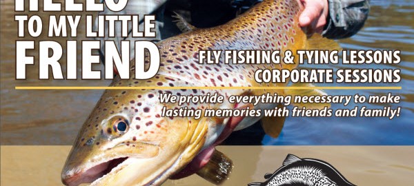 Web Ad Say Hello Brown Trout Fly Fishing