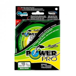 Power Pro 150 yd Spool Moss Green