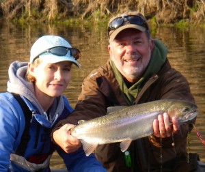 Larry Mellors and Becky Knifton Grand River Steelhead Revised for Web