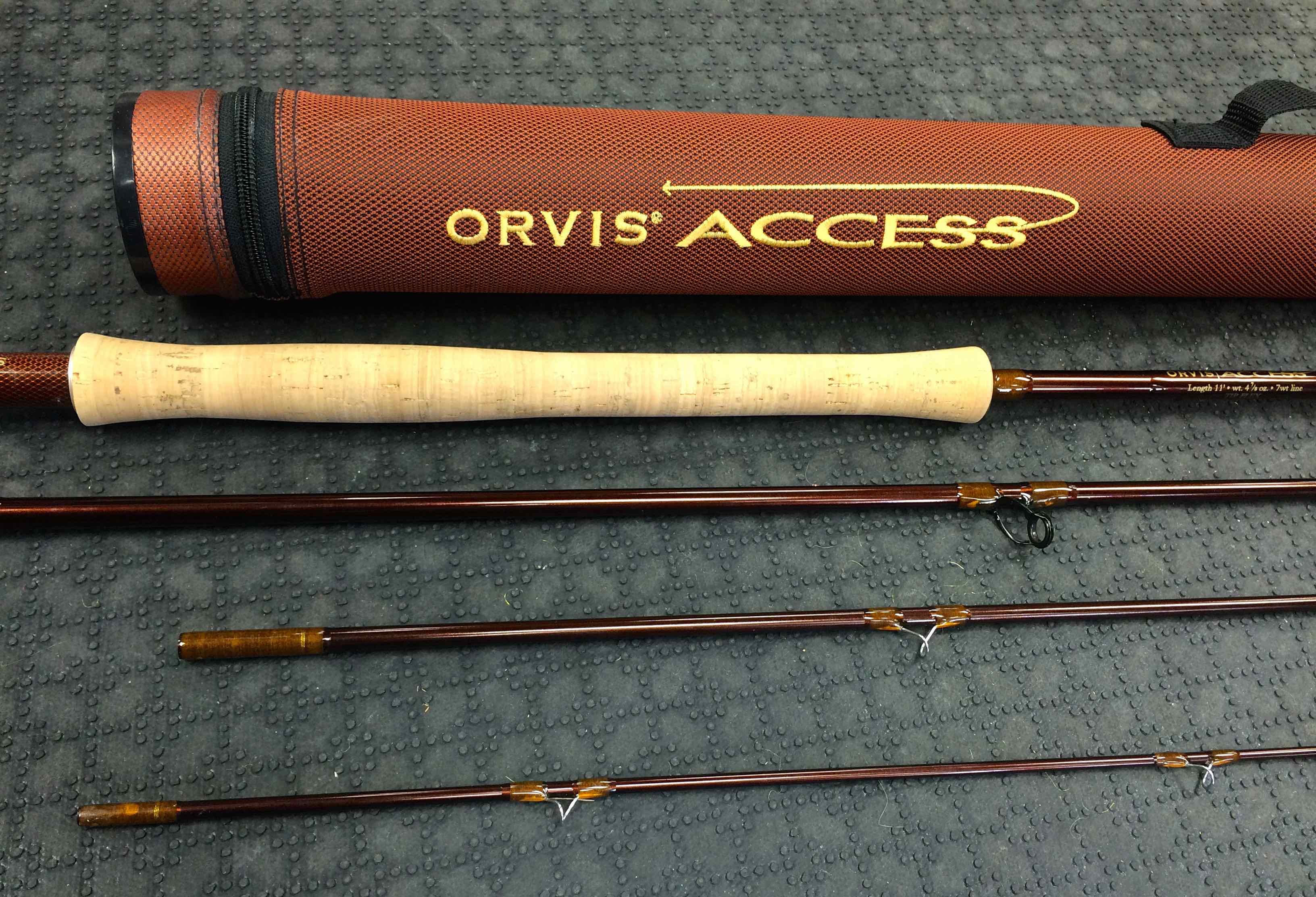 SOLD – Orvis Access 117-4 4pc – Tip Flex Switch Rod – $200 – The First Cast  – Hook, Line and Sinker's Fly Fishing Shop