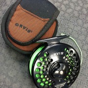Orvis Access Mid Arbor IV Fly Reel cw a WF7 Fly Line Resized for Web