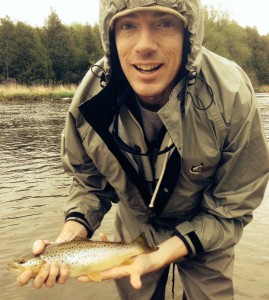 Grand River Brown Trout on a Joe Penich Baby Brown Trout Streamer