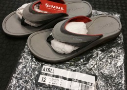 Simms Atol Slippers Size 12 AA