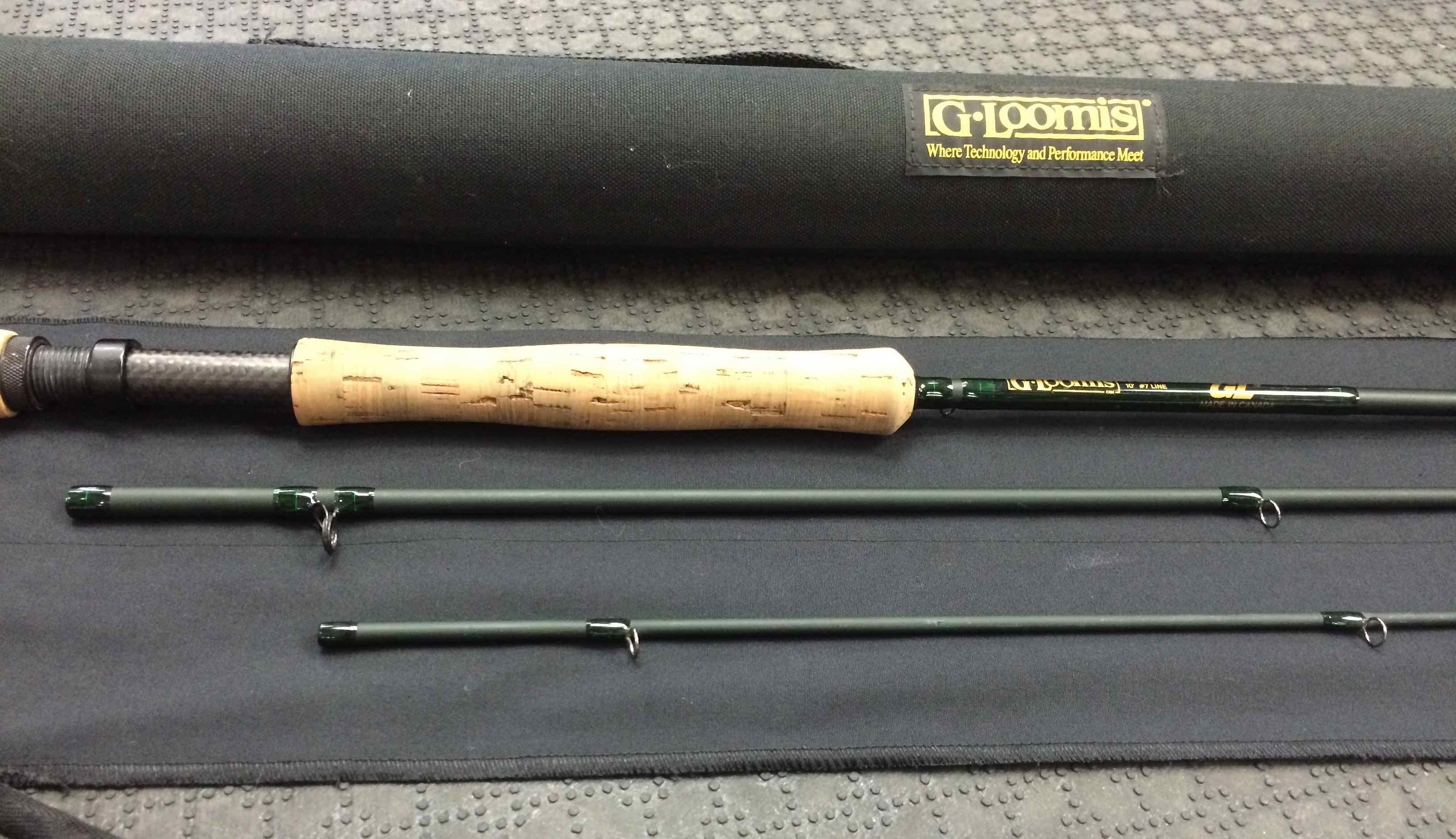 SOLD – NEW PRICE – G. Loomis – GL4 – 10′ 7wt – 3pc – $100 – The