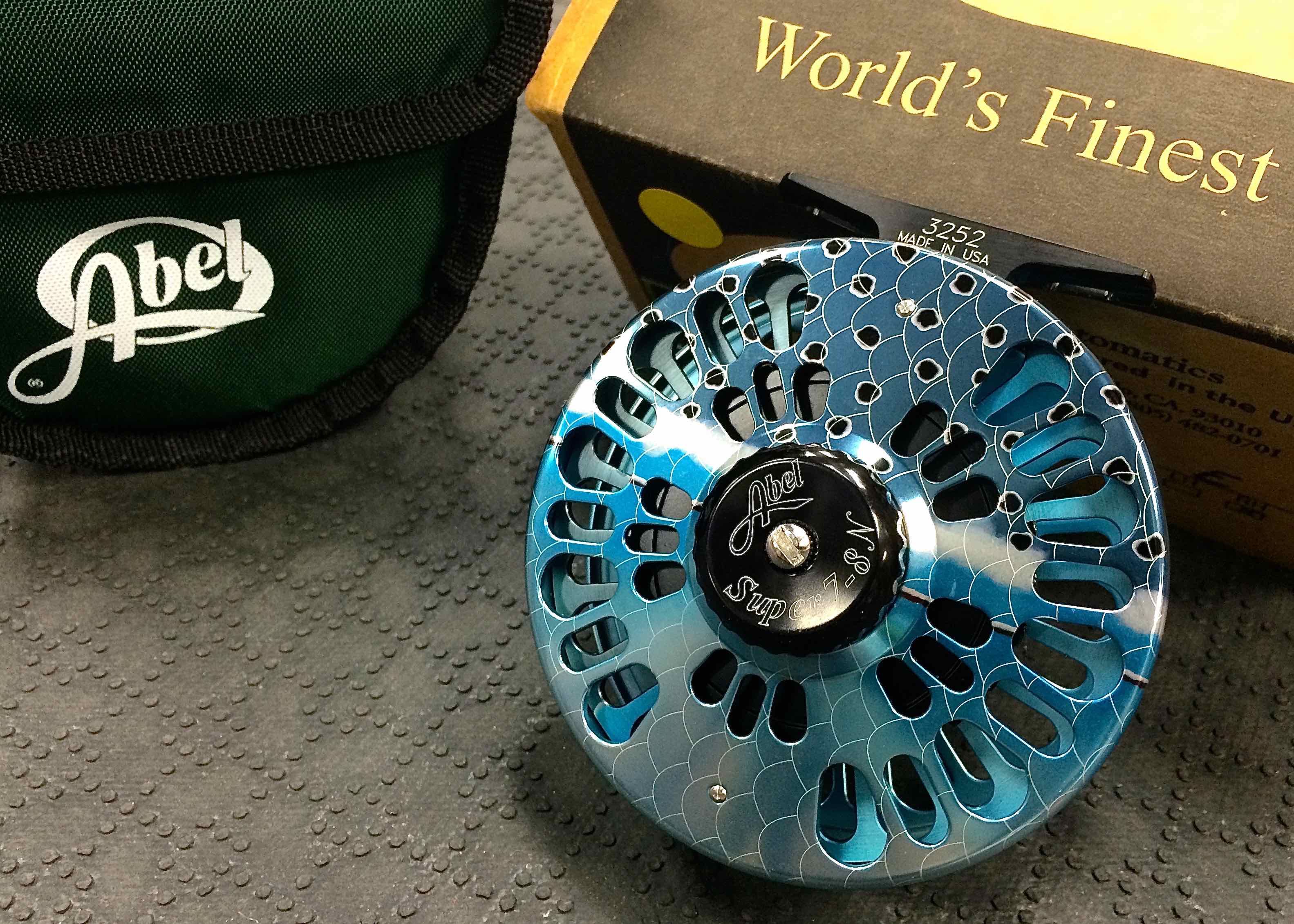 SOLD – NEW PRICE! – Abel Super 7/8 Custom Chrome Steelhead Fly Reel – $500  – Brand New Unused !! – The First Cast – Hook, Line and Sinker's Fly  Fishing Shop