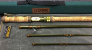 G Loomis Roaring River Greased Line GLX 14 foot 8 9 Long Belly 4 piece Spey Rod AA