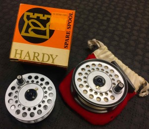 Hardy Fly Reel The Viscount 130 and Spare Spool Made in England AA