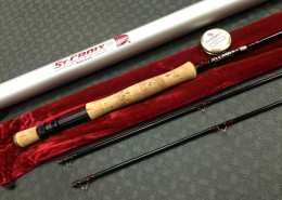 St Croix L9089 Fly Rod with Two Tip Sections and Tube AA