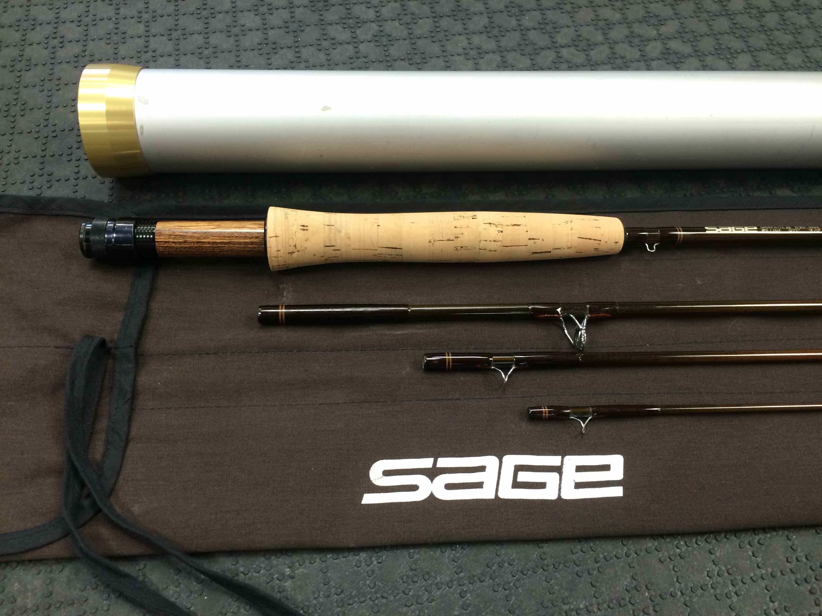 Sold Sage Graphite Iii 590 4 9′ 5wt 4pc Fly Rod Great Shape 200 The First Cast 
