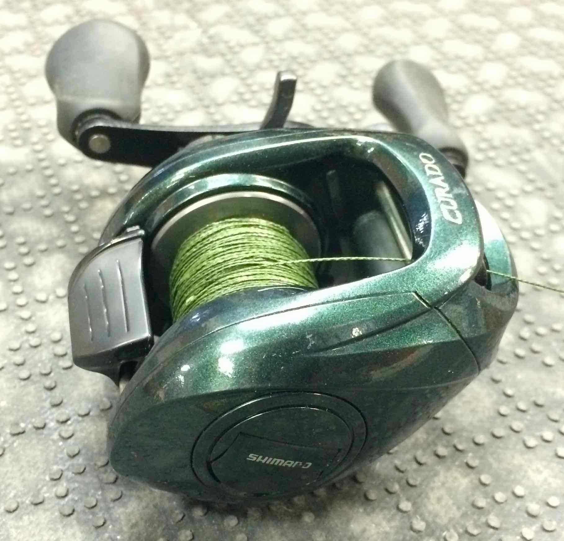 SOLD – Shimano Curado 201G7 Baitcast Reel 7.1:1 – LIKE NEW! – $125 – c/w  30b Braid – The First Cast – Hook, Line and Sinker's Fly Fishing Shop