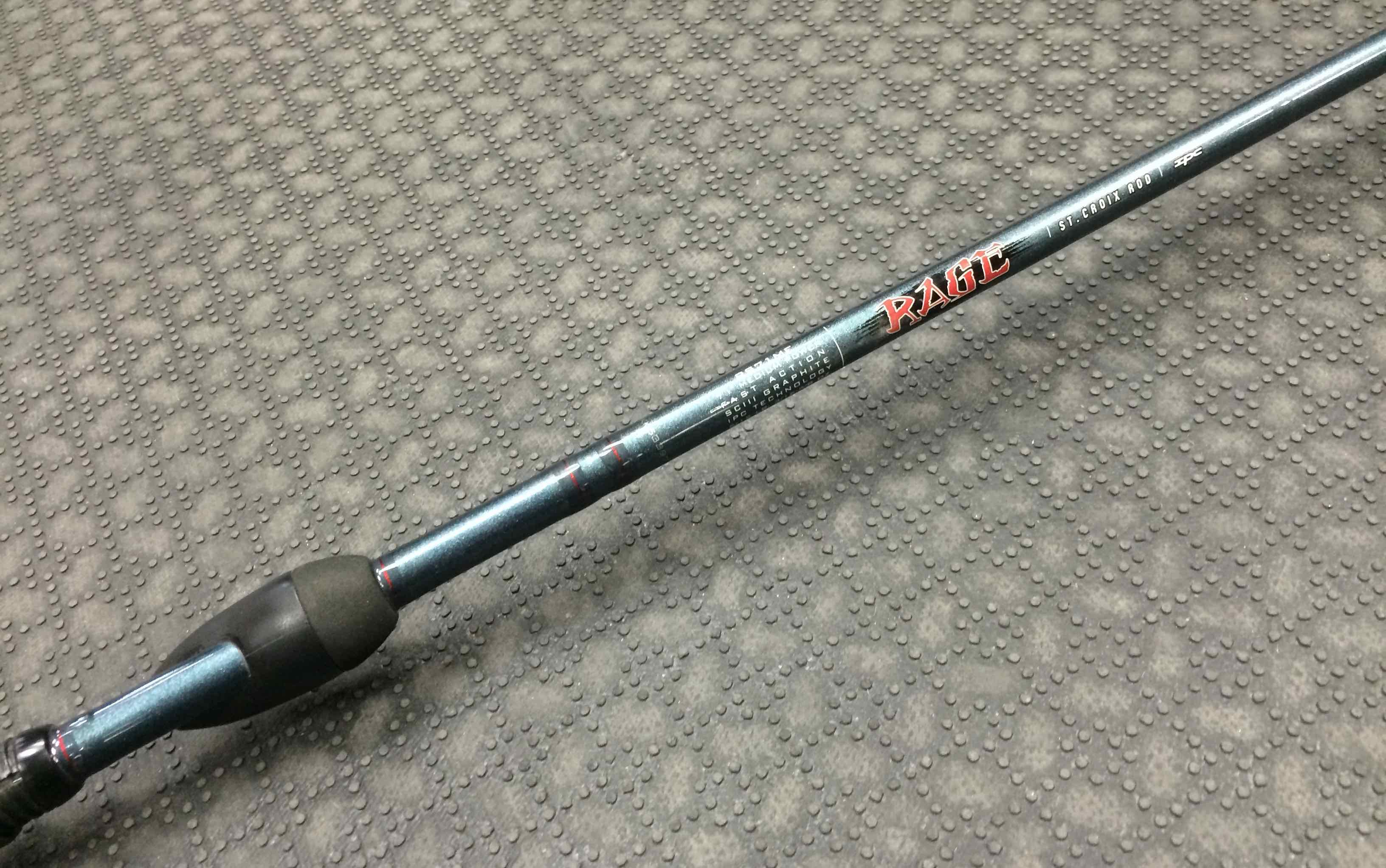 SOLD – St. Croix Rage Spinning Rod – RS71MF – 7'1″ – $60 – The First Cast –  Hook, Line and Sinker's Fly Fishing Shop