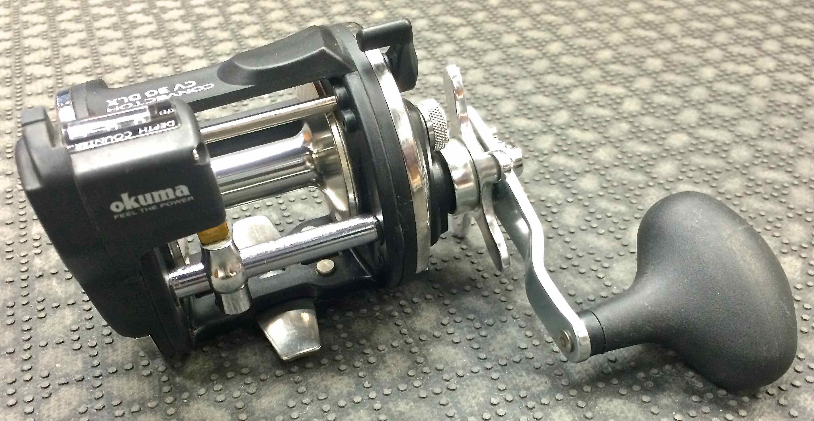 Okuma Convector CV30DLX Line Counter Downrigging Reel – Like New !! – $80 –  The First Cast – Hook, Line and Sinker's Fly Fishing Shop