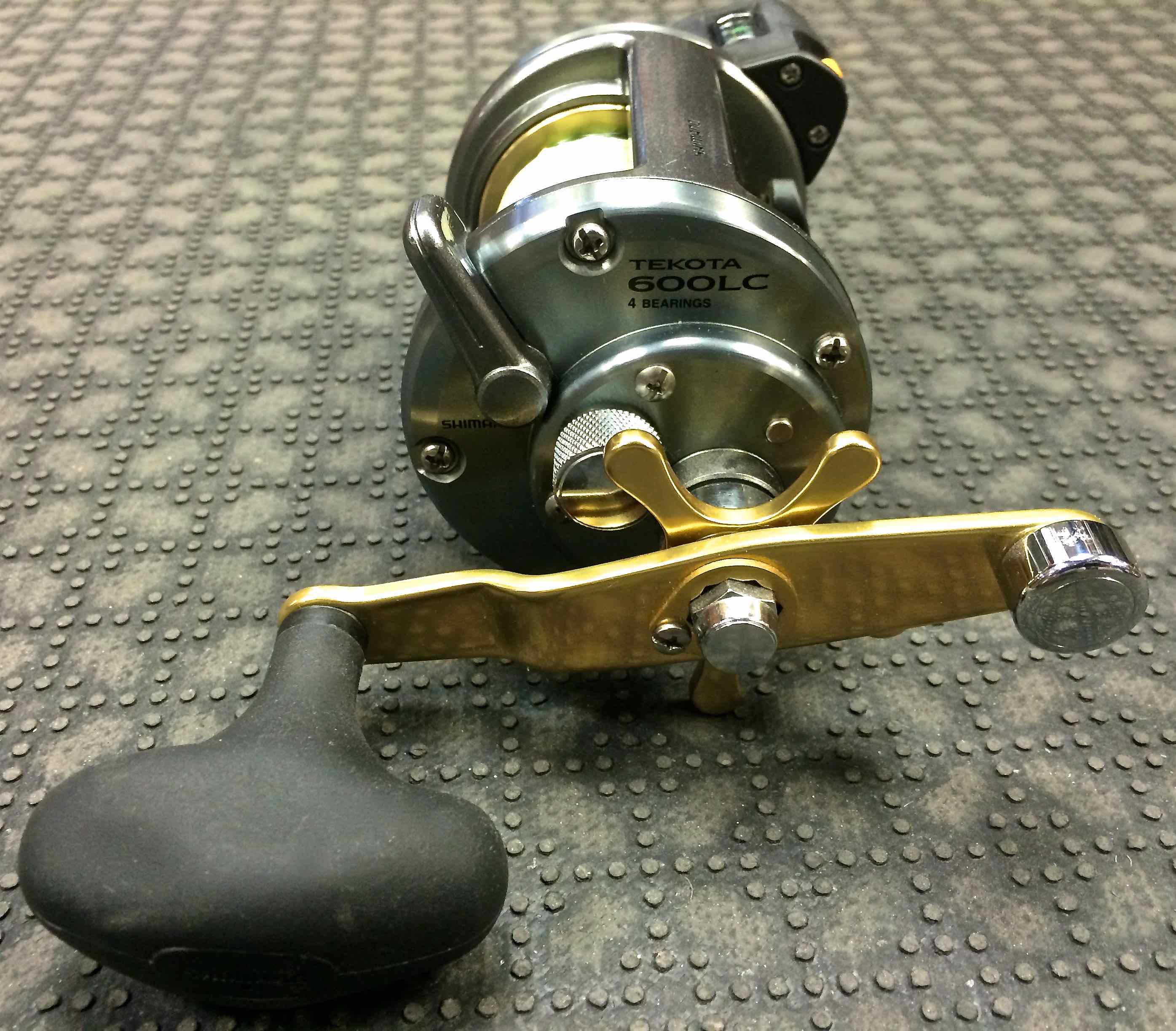 SOLD!- Shimano Tekota 600LC Line Counter Downrigging Reel – Like New! – The  First Cast – Hook, Line and Sinker's Fly Fishing Shop