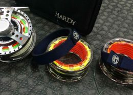 Hardy Demon 3000 & 2 Spare Spools - Complete with 3 Lines - Like New! - RIO 4wt Nymph, Sink Tip & Intermediate Camo - $280
