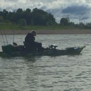 Evan Sleeping on Kayak Guelp Lake Tourney 2016AAA