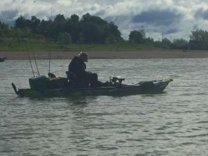 Evan Sleeping on Kayak Guelp Lake Tourney 2016AAA