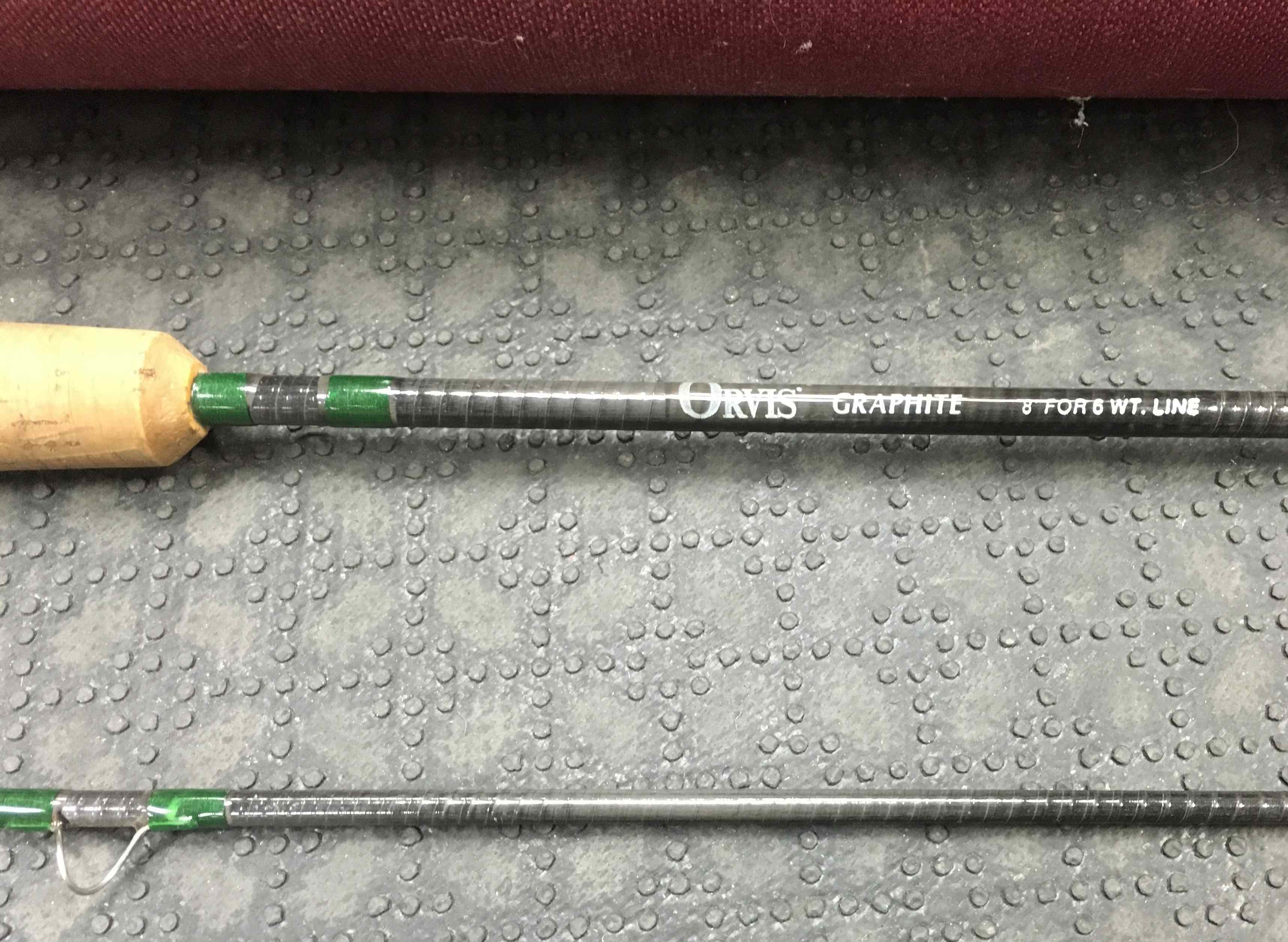 SOLD! – Orvis Graphite Fly Rod – 8′ 6wt – 2pc – $50 – The First
