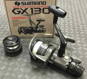 Shimano - GX 130 Spinning Reel c/w Spare Spool - $25