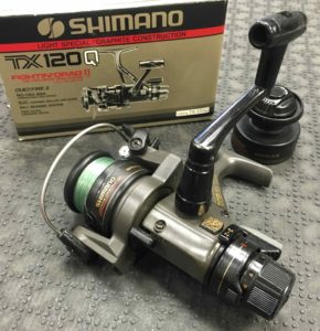 Shimano - TX120Q Spinning Reel c/w Spare Spool - $25