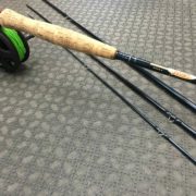 6wt 4pc Fly Rod & Reel Combo - St. Croix Reign R906.4 and Echo Solo Fly Reel c/w Airflo WF6F Fly Line - $100