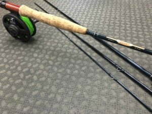 6wt 4pc Fly Rod & Reel Combo - St. Croix Reign R906.4 and Echo Solo Fly Reel c/w Airflo WF6F Fly Line - $100