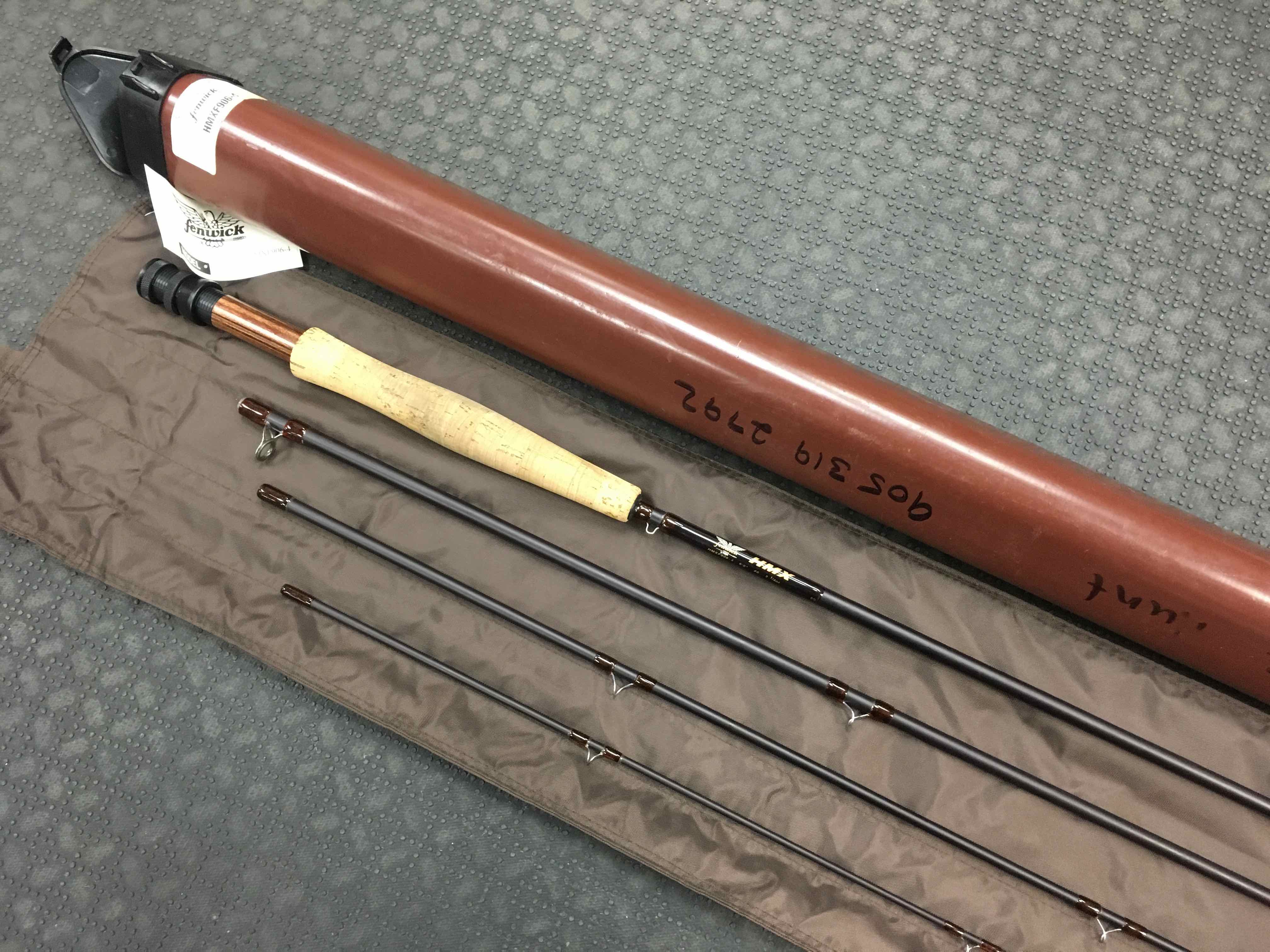 SOLD! – NEW PRICE! – Fenwick HMX 9′ 6wt 4piece Fly Rod – $80 – The First  Cast – Hook, Line and Sinker's Fly Fishing Shop