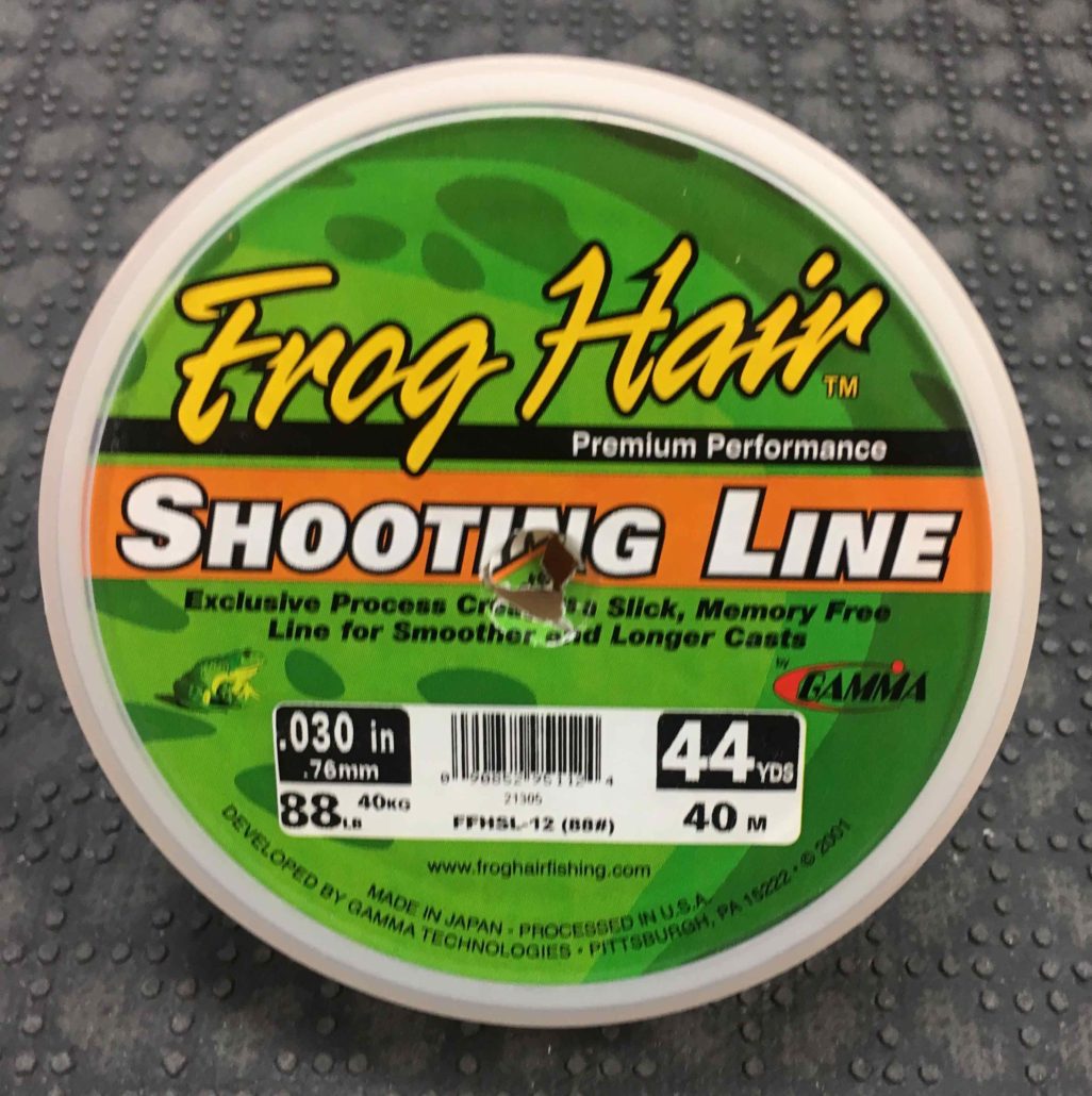 Frog Hair Shooting Line 88lb 44yards AA – The First Cast – Hook, Line and  Sinker's Fly Fishing Shop
