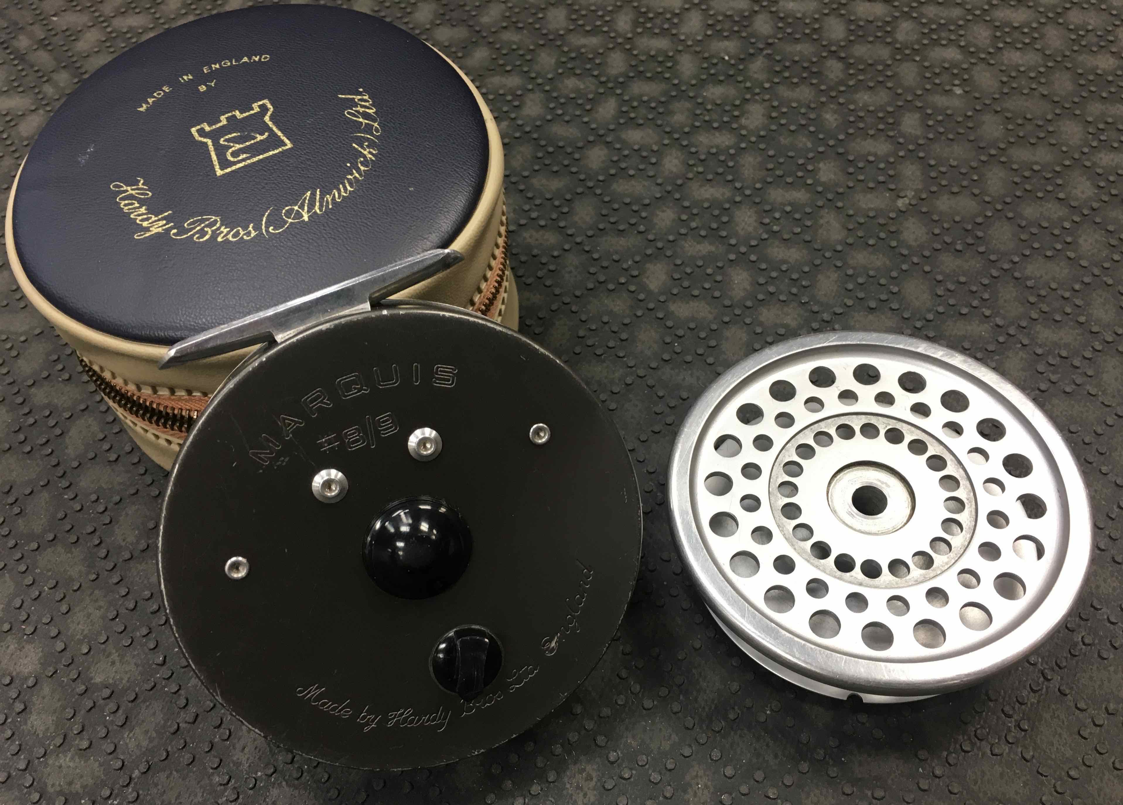 SOLD! – Hardy Marquis Multiplier 8/9 Plus Fly Reel with Spare