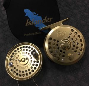 Islander IR2 Fly Reel - Gold - with Spare Spool - GREAT SHAPE! - $160