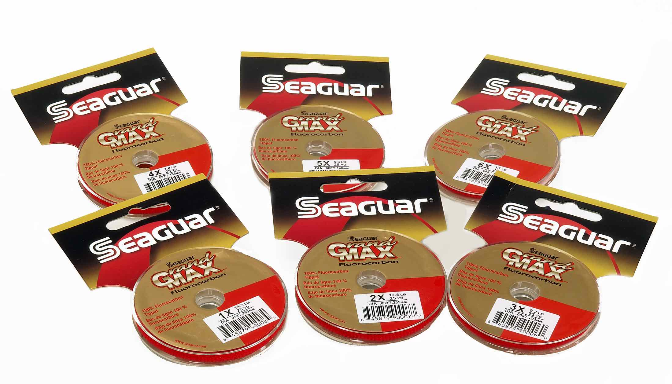 Seaguar Grand Max Tippet Material – 100% Fluorocarbon – The First