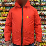 Bouy O Boy - Orange Life Floatation Survival Suit Jacket - Size Large - GREAT SHAPE! - $50