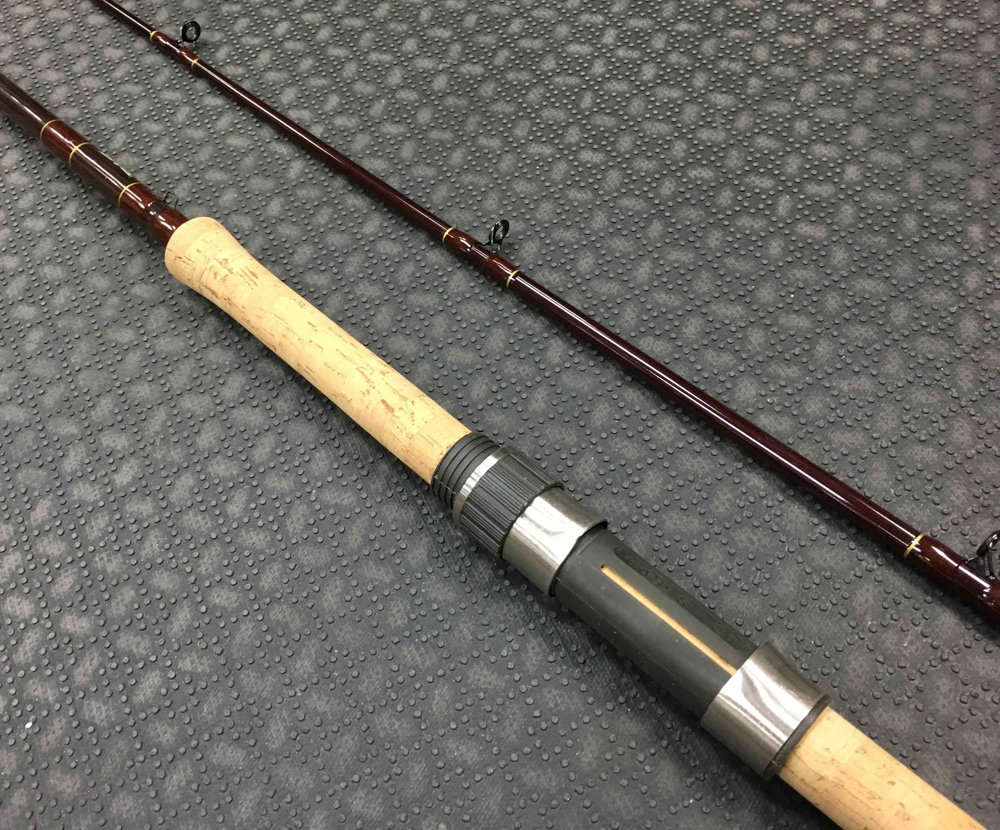 SOLD! – Fenwick Classic Salmon Moocher Fibreglass Downrigging Mooching Rod  – SM1262 – 10 1/2' – 2pc ROD – NEVER USED! – The First Cast – Hook, Line  and Sinker's Fly Fishing Shop