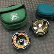 Abel No. 1 Fly Reel - c/w Spare Spool and TWO RIO Fly Lines - LIKE NEW! - $400