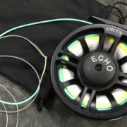 Echo Ion 7/9 Fly Reel - Switch Pike Musky Size c/w Backing, Airflo Ridge Running Line, Airflo Switch 360gr Head & 10’ Int. Tip - LIKE NEW! - $100