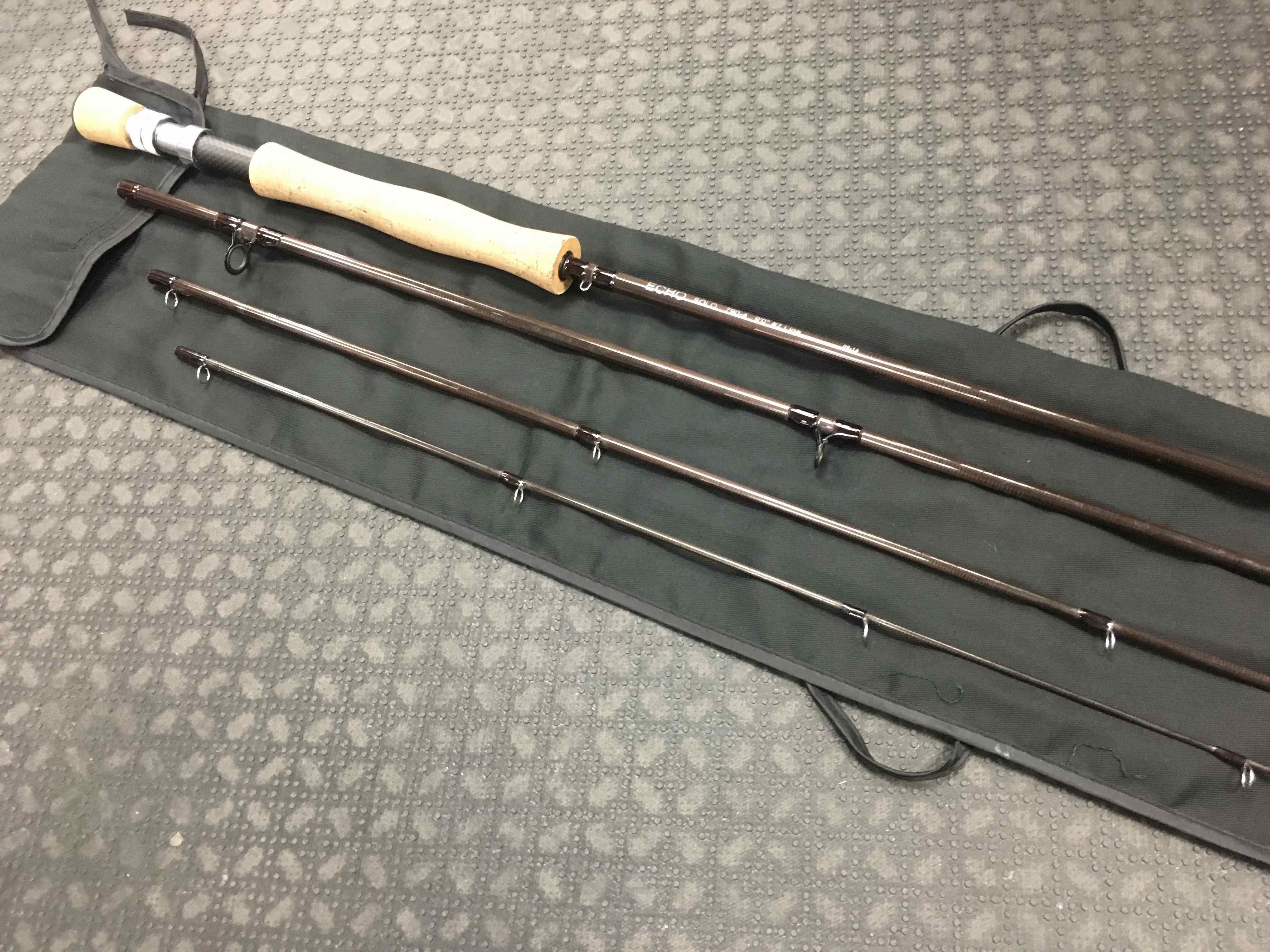 SOLD! – Echo Solo 790-4 – 9' 7wt Fly Rod – GREAT SHAPE! – $50 – The First  Cast – Hook, Line and Sinker's Fly Fishing Shop