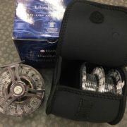 Hardy 9000 Ultralite CLS Cartridge Style Fly Reel c/w 2 Spare Spools - NEVER USED! - $275