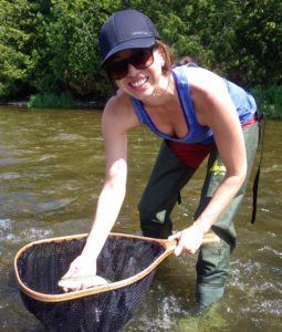 Natalie Learn To Fly Fish Lessons The Upper Grand River A