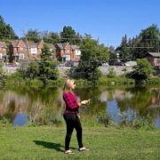 Sabrina Learn To Fly Fish Lessons Upper Grand River AA