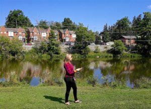 Sabrina Learn To Fly Fish Lessons Upper Grand River AA