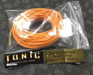 Beulah Tonic Switch Shooting Head - 350gr - 25ft for Switch 6/7 - $15